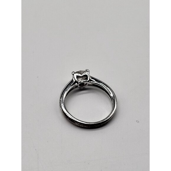 Swarovski Heart Shaped Crystal Ring With Silver-Tone Band - Picture 4 of 15